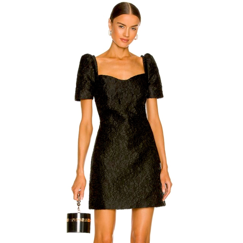 Elliatt Feminise Mini Dress In Black